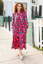 Load image into Gallery viewer, Look Adorable Ribbon Bow Tie Babydoll Tiered Maxi Dress