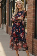 Load image into Gallery viewer, Rosy Romance Mesh Dress