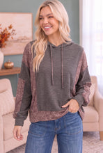 Load image into Gallery viewer, Mix and Match Patchwork Drawstring Hoodie
