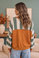 Load image into Gallery viewer, Stripes and Spice Pullover