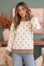 Load image into Gallery viewer, Dotted Daydream Polka Dot Pullover Top