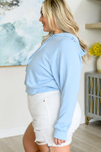 Load image into Gallery viewer, RAE MODE- Had Me in the First Half Pullover Hoodie in Sky Blue