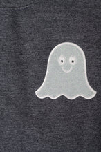 Load image into Gallery viewer, PREORDER: Glow in the Dark Ghost Applique Sweatshirt