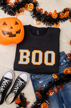 Load image into Gallery viewer, PREORDER: Glow in the Dark Boo Applique Sweatshirt