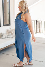 Load image into Gallery viewer, COZY CASUAL- Harper Button Front Dress