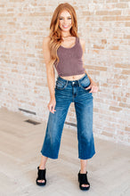 Load image into Gallery viewer, JUDY BLUE- Hayes High Rise Wide Leg Crop Jeans