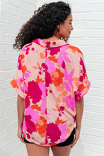 Load image into Gallery viewer, WHITE BIRCH- Hazy Cosmic Jive Relaxed Blouse