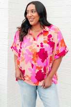 Load image into Gallery viewer, WHITE BIRCH- Hazy Cosmic Jive Relaxed Blouse