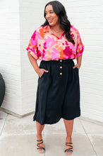 Load image into Gallery viewer, WHITE BIRCH- Hazy Cosmic Jive Relaxed Blouse