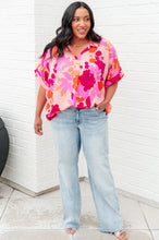 Load image into Gallery viewer, WHITE BIRCH- Hazy Cosmic Jive Relaxed Blouse