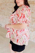 Load image into Gallery viewer, Hello, It's Me Paisley Blouse- JODIFL