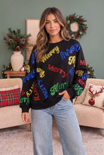 Load image into Gallery viewer, Merry Everything Glitter Sweatshirt