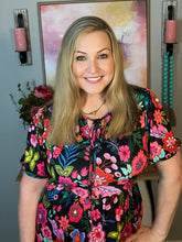 Load image into Gallery viewer, HAPTICS- Be Someone Floral Dress