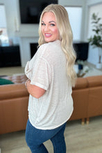 Load image into Gallery viewer, Close to Myself Patch Pocket Tee in Light Mocha- ZENANA