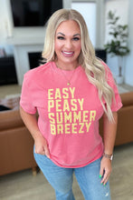 Load image into Gallery viewer, Easy Peasy Summer Breezy Tee