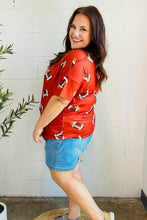 Load image into Gallery viewer, Game Day Auburn Football Print Knit Top