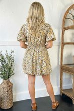 Load image into Gallery viewer, Freshly Picked Yellow Florals Cotton Bubble Dress