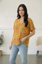 Load image into Gallery viewer, Sunlit Meadow Floral Top