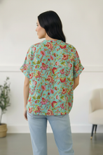 Load image into Gallery viewer, Jade Garden Easy Does it Blouse