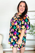 Load image into Gallery viewer, Look Adorable Ribbon Bow Tie Floral Babydoll Dress with Pockets