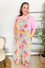 Load image into Gallery viewer, Stand Out Multicolor Boho Patchwork Wide Leg Overall Jumpsuit