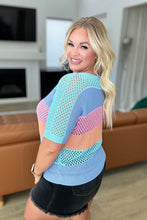 Load image into Gallery viewer, 111 NORTH- Friend of a Friend Loose Knit Striped Sweater
