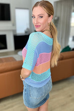 Load image into Gallery viewer, 111 NORTH- Friend of a Friend Loose Knit Striped Sweater