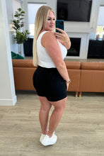 Load image into Gallery viewer, Reagan High Rise Button Fly Trouser Shorts- JUDY BLUE