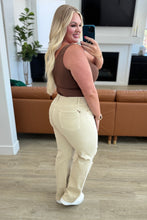Load image into Gallery viewer, Selena High Rise Distressed 90's Straight Jeans in Bone- JUDY BLUE