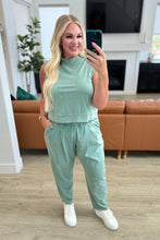 Load image into Gallery viewer, Limber Up Straight Leg Sweats in Olive- RAE MODE