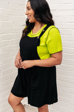 Load image into Gallery viewer, JODIFUL- I Want You Back Linen Blend Shortall's in Black