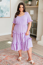 Load image into Gallery viewer, GEEGEE- In My Carefree Era Tiered Ruffled Dress