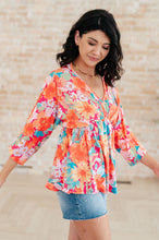 Load image into Gallery viewer, WHITE BIRCH- In Other Words, Hold My Hand V-Neck Blouse
