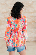 Load image into Gallery viewer, WHITE BIRCH- In Other Words, Hold My Hand V-Neck Blouse