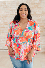 Load image into Gallery viewer, WHITE BIRCH- In Other Words, Hold My Hand V-Neck Blouse