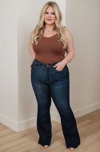 Load image into Gallery viewer, JUDY BLUE- Jane High Rise Raw Hem Flare