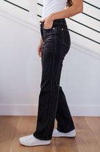 Load image into Gallery viewer, JB Joan High Rise Control Top Straight Jeans in Washed Black (Sizes 0-24)