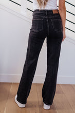 Load image into Gallery viewer, JB Joan High Rise Control Top Straight Jeans in Washed Black (Sizes 0-24)