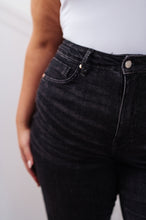 Load image into Gallery viewer, JB Joan High Rise Control Top Straight Jeans in Washed Black (Sizes 0-24)