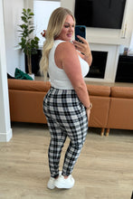 Load image into Gallery viewer, PREORDER: Your New Favorite Joggers in Black Plaid