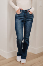Load image into Gallery viewer, *RESTOCKED* JB Josephine Mid Rise Raw Hem Bootcut Jeans