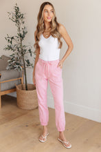Load image into Gallery viewer, JUDY BLUE- Regina High Rise Garment Dyed Denim Jogger