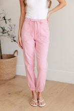 Load image into Gallery viewer, JUDY BLUE- Regina High Rise Garment Dyed Denim Jogger
