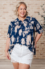 Load image into Gallery viewer, Just Coasting Floral Blouse- JODIFUL