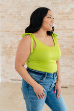 Load image into Gallery viewer, Just a Spritz Bodysuit in Lime- WHITE BIRCH