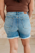 Load image into Gallery viewer, JUDY BLUE- Kara High Rise Rigid Magic Button Fly Cutoff Shorts