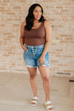 Load image into Gallery viewer, JUDY BLUE- Kara High Rise Rigid Magic Button Fly Cutoff Shorts