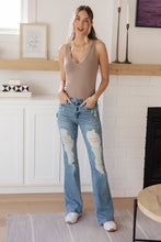 Load image into Gallery viewer, JUDY BLUE- Kiana High Rise Heavy Destroy Flare