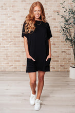 Load image into Gallery viewer, Kind Of Casual Pocket Tunic Dress- 111 NORTH