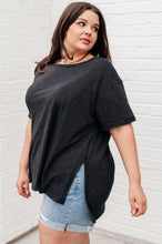 Load image into Gallery viewer, RAE MODE- Let Me Live Relaxed Tee in Black
